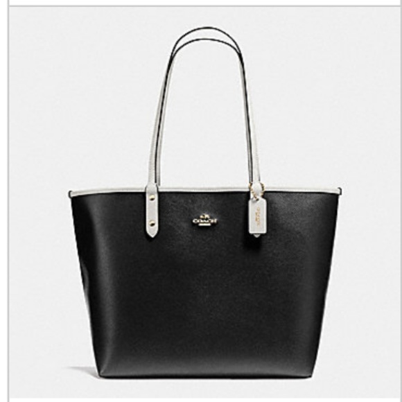 Coach Reversible City Tote (%Authentic) - Picture 2 of 4